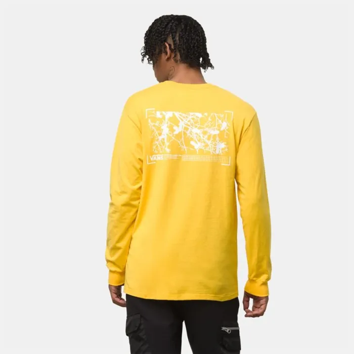 66 Supply Long Sleeve TShirt Lemon Chrome TShirts and Tanks Vans Men 66 Supply Long Sleeve TShirt Lemon Chrome TShirts and Tanks Vans Men