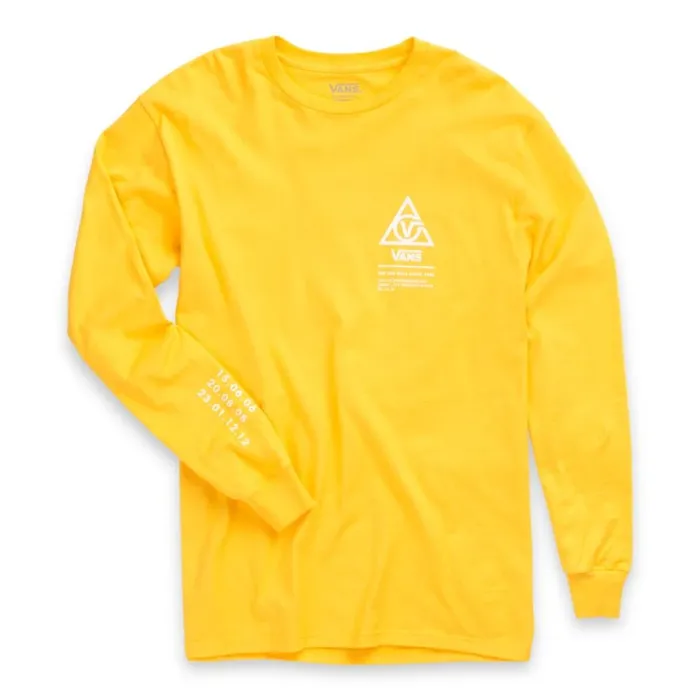 66 Supply Long Sleeve TShirt Lemon Chrome TShirts and Tanks Vans Men 66 Supply Long Sleeve TShirt Lemon Chrome TShirts and Tanks Vans Men