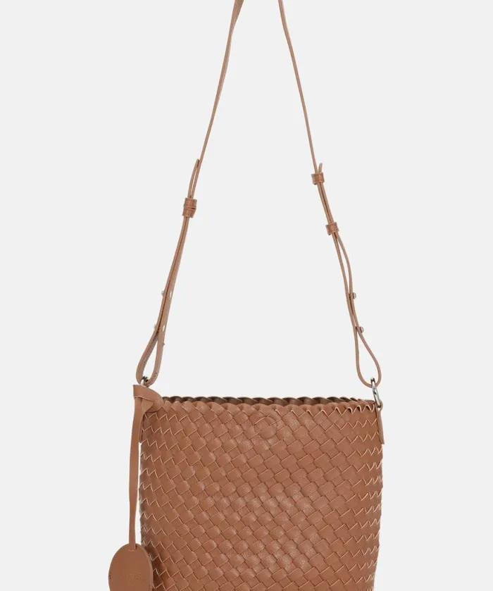 Accessories Ilse Jacobsen Bags Crossbody Bag 8211 Burnt Caramel Metallic Brown