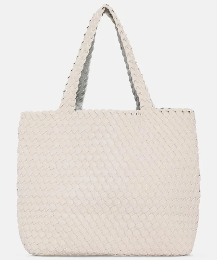 Accessories Ilse Jacobsen Bags Tote Bag 8211 Egg White Silver