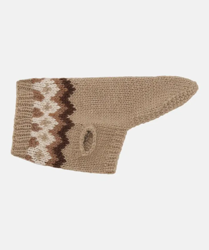 Accessories Ilse Jacobsen Vov and Vuf Dog Knit MediumLarge 8211 Natural