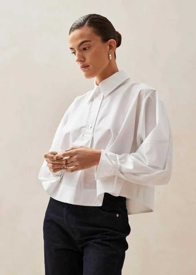 Adara White Shirt Women ALOHAS Shirts