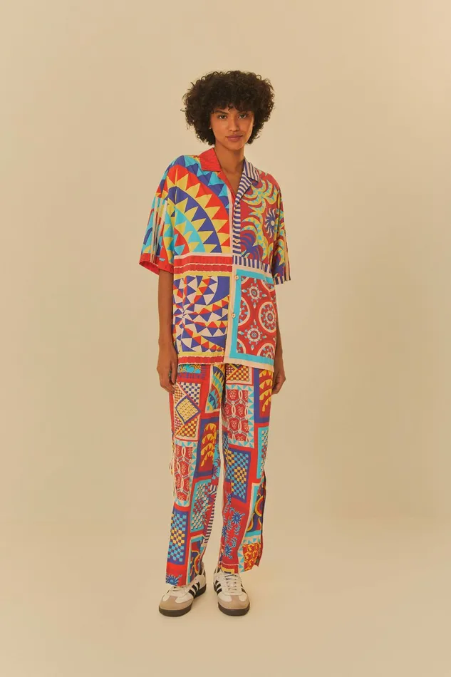 Adidas Farm Solar Kaleidoscope Blue Top Women FARM Rio Crop Tops Adidas Farm Solar Kaleidoscope Blue Top Women FARM Rio Crop Tops