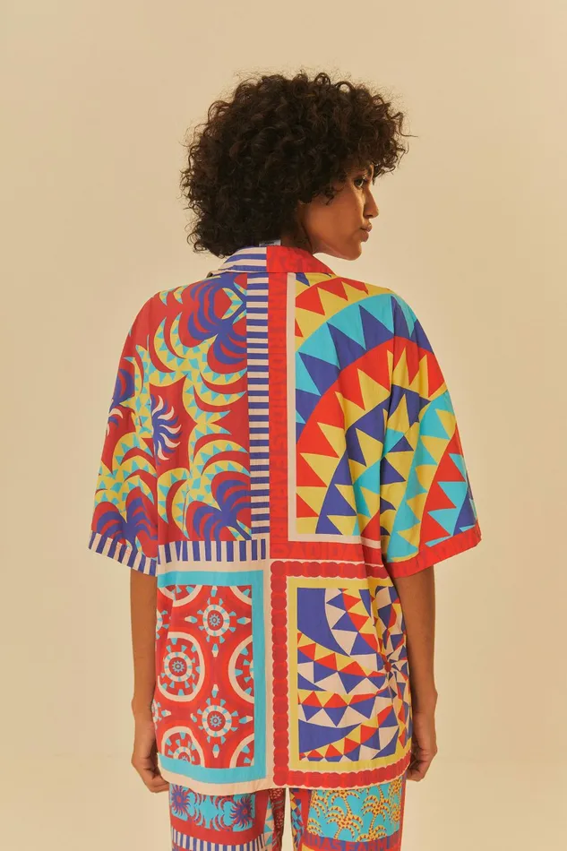 Adidas Farm Solar Kaleidoscope Blue Top Women FARM Rio Crop Tops Adidas Farm Solar Kaleidoscope Blue Top Women FARM Rio Crop Tops