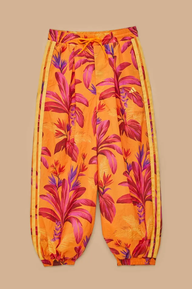 Adidas Tropical Breeze Bright Orange Pants Women FARM Rio Pants Adidas Tropical Breeze Bright Orange Pants Women FARM Rio Pants