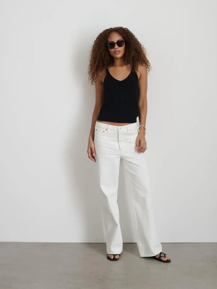Alex Mill Alek Wide Leg Jean Sea Salt Women Pants