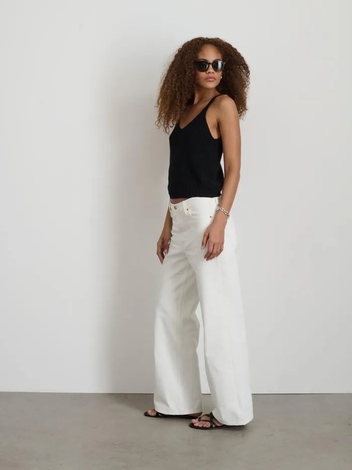 Alex Mill Alek Wide Leg Jean Sea Salt Women Pants