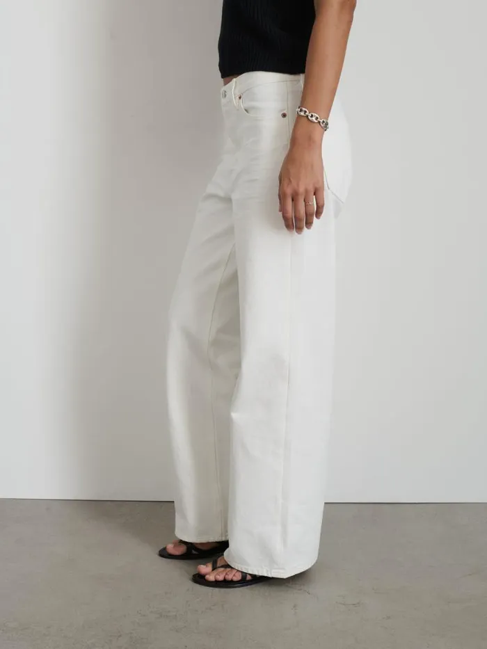 Alex Mill Alek Wide Leg Jean Sea Salt Women Pants