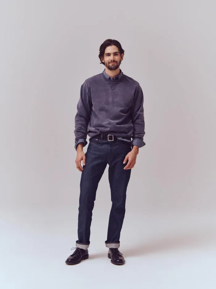 Alex Mill AM Original 5 Pocket Jean Raw Indigo Men Pants