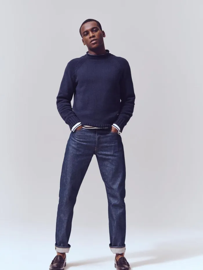 Alex Mill AM Original 5 Pocket Jean Raw Indigo Men Pants