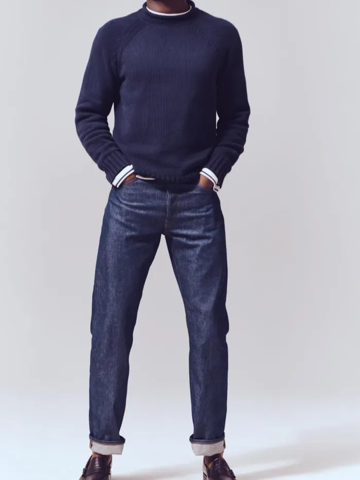 Alex Mill AM Original 5 Pocket Jean Raw Indigo Men Pants