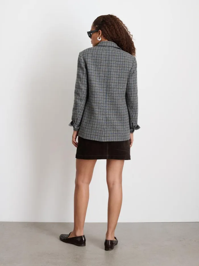 Alex Mill Amalie Blazer In Wool Tweed Women Jackets Outerwear