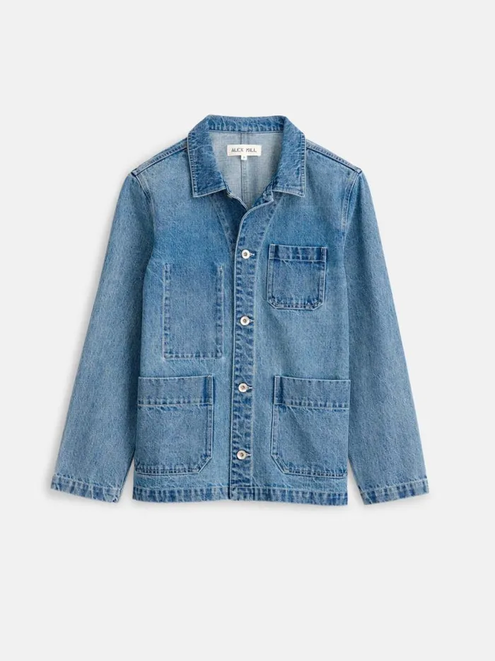 Alex Mill Britt Work Jacket In Denim Women Denim