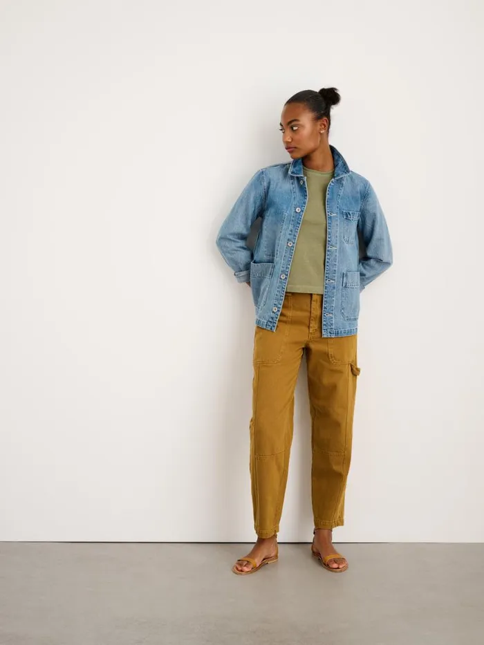 Alex Mill Britt Work Jacket In Denim Women Denim