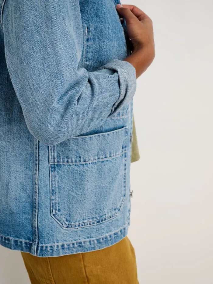 Alex Mill Britt Work Jacket In Denim Women Denim