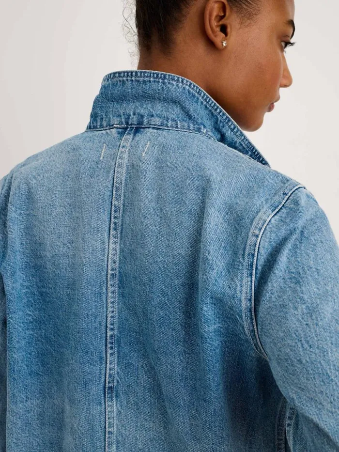 Alex Mill Britt Work Jacket In Denim Women Denim
