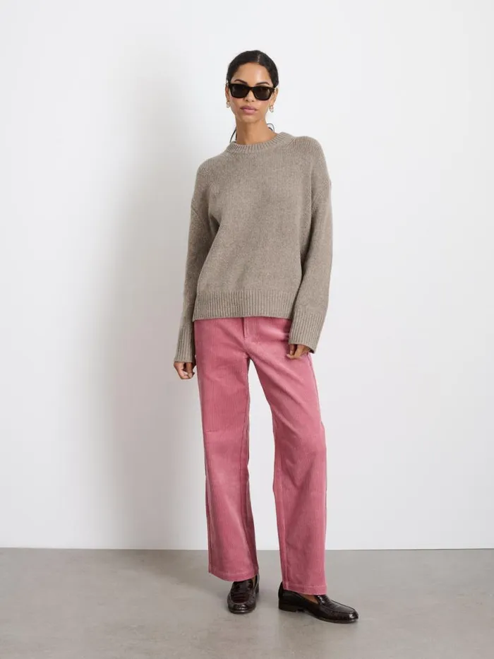 Alex Mill Camden Pant In Corduroy Dusty Rose Women Pants