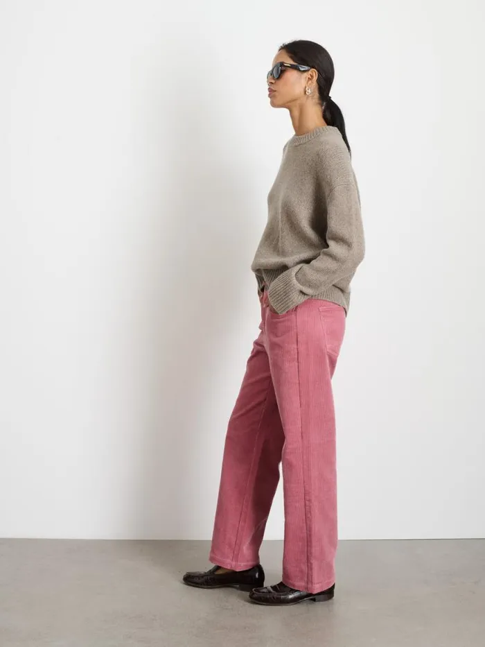 Alex Mill Camden Pant In Corduroy Dusty Rose Women Pants