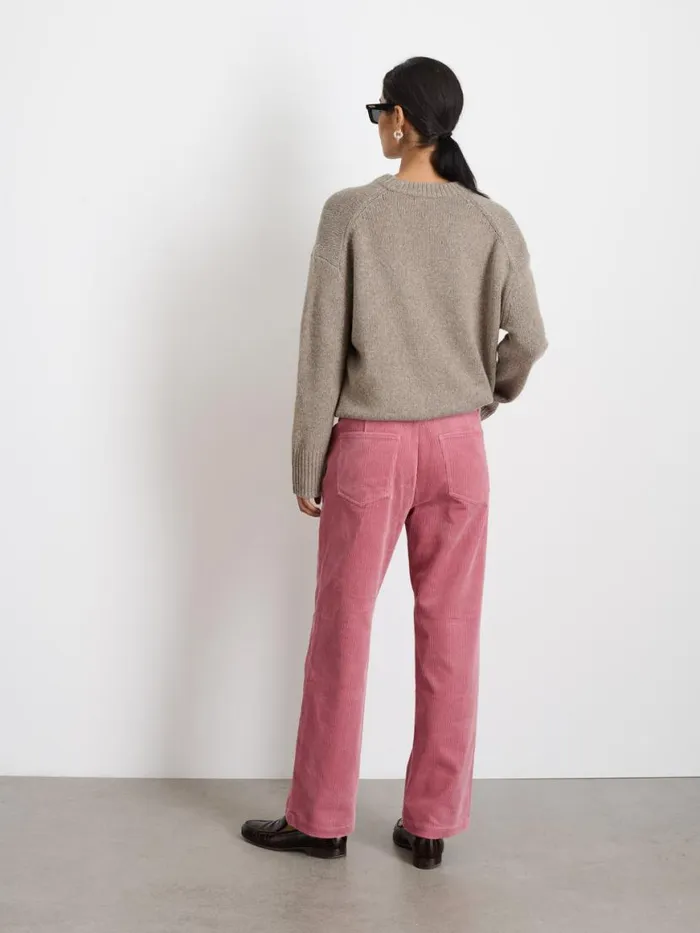 Alex Mill Camden Pant In Corduroy Dusty Rose Women Pants