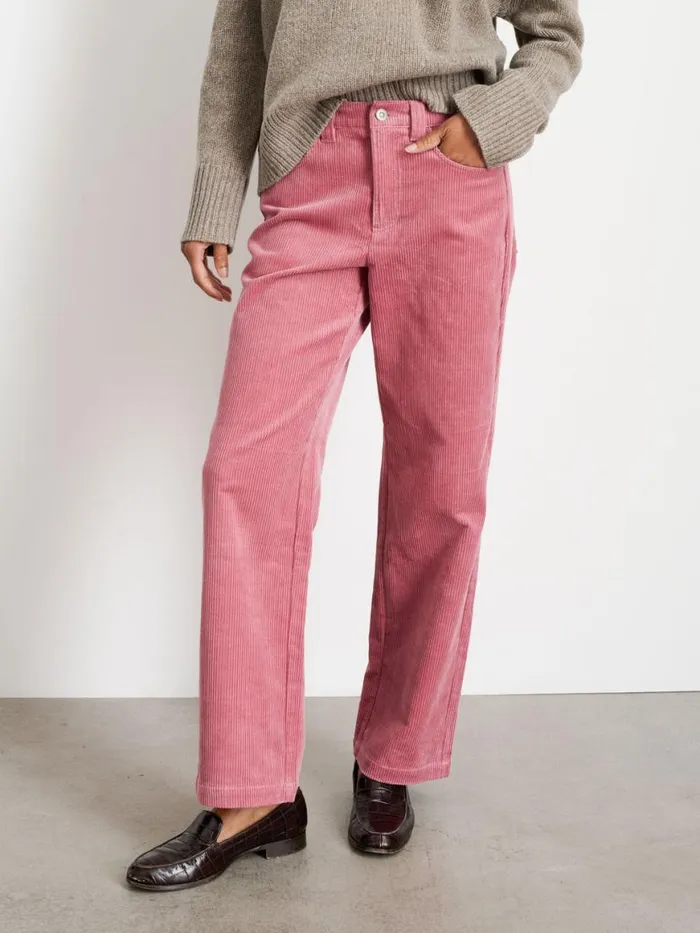 Alex Mill Camden Pant In Corduroy Dusty Rose Women Pants