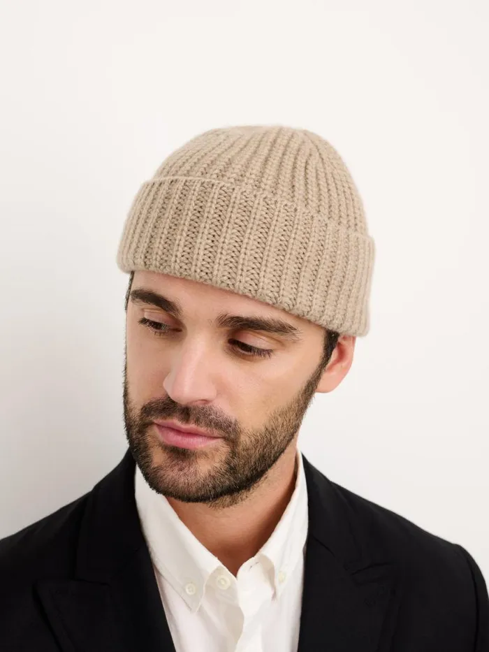 Alex Mill Cashmere Beanie Gravel Women Accessories