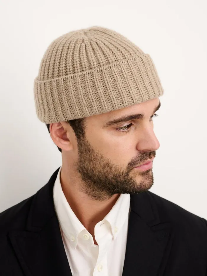 Alex Mill Cashmere Beanie Gravel Women Accessories