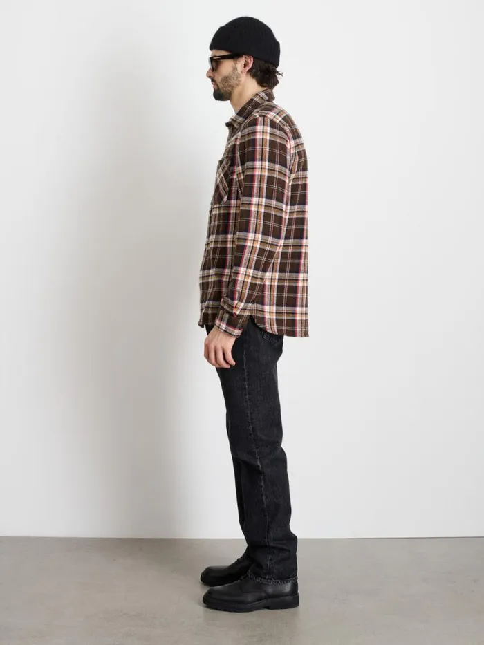 Alex Mill Chore Shirt In Vintage Wash Flannel Men Shirts