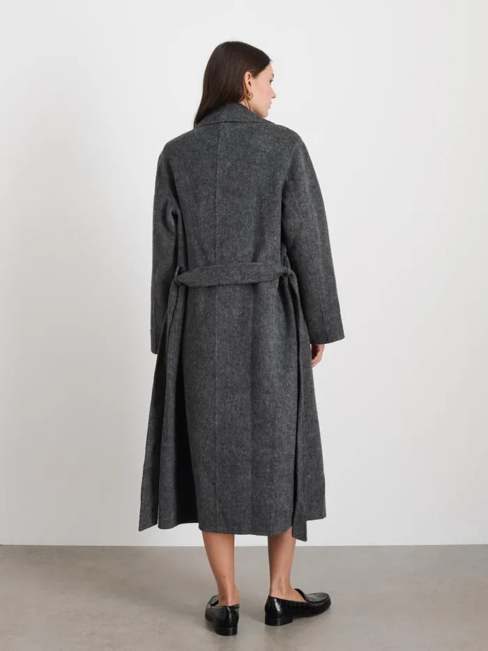 Alex Mill Georgia Wrap Coat In Wool Alpaca Women Jackets Outerwear