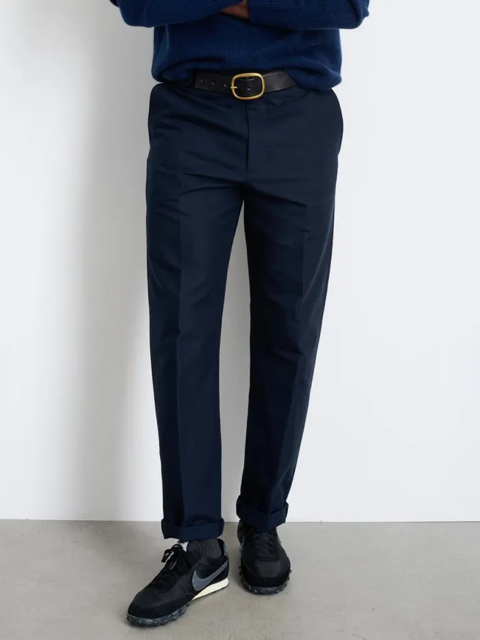 Alex Mill Grant Trouser In Cotton Twill Dark Navy Men Suiting Blazers Alex Mill Grant Trouser In Cotton Twill Dark Navy Men Suiting Blazers