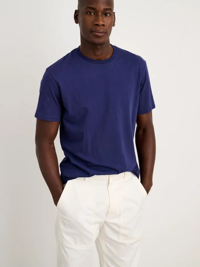 Alex Mill Lightweight Mercer Tee Navy Men Tees Polos