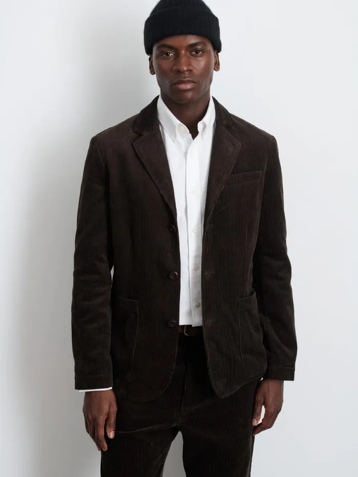 Alex Mill Mill Blazer In Corduroy Chocolate Men Suiting Blazers Alex Mill Mill Blazer In Corduroy Chocolate Men Suiting Blazers