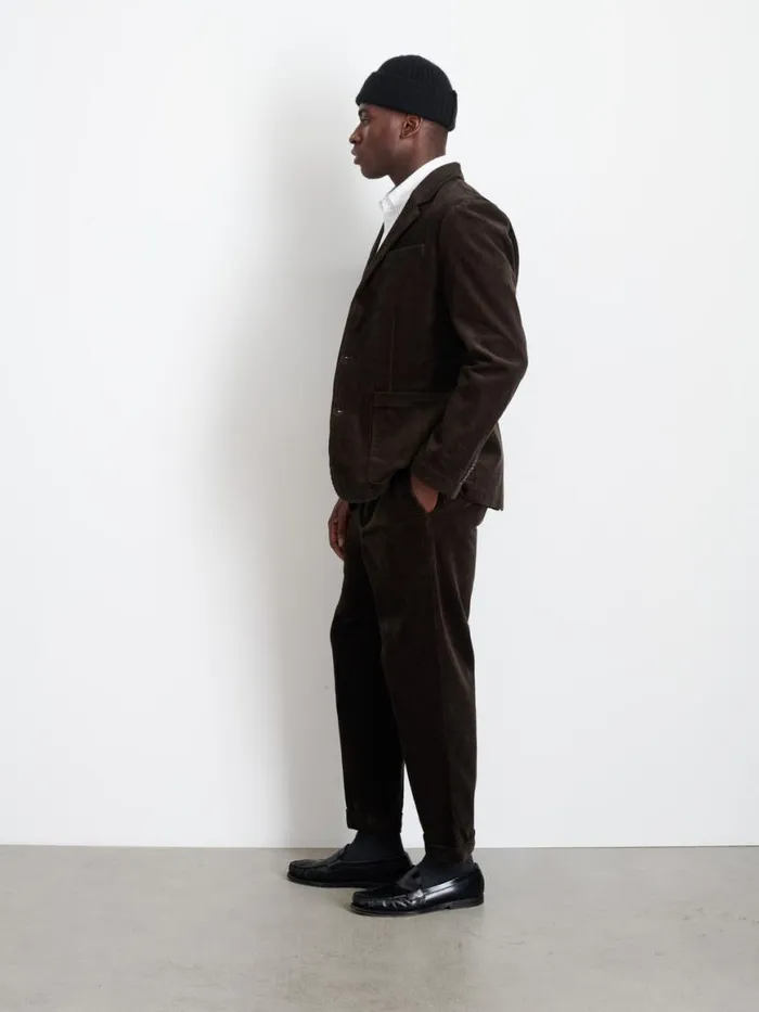 Alex Mill Mill Blazer In Corduroy Chocolate Men Suiting Blazers Alex Mill Mill Blazer In Corduroy Chocolate Men Suiting Blazers