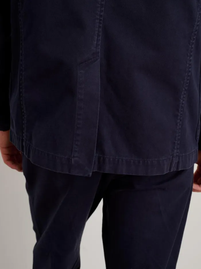 Alex Mill Mill Blazer In Vintage Wash Chino Dark Navy Men Suiting Blazers