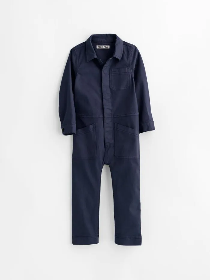 Alex Mill Mini Standard Jumpsuit Dark Navy Women Jumpsuits