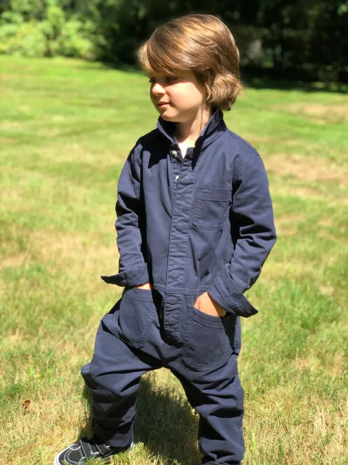 Alex Mill Mini Standard Jumpsuit Dark Navy Women Jumpsuits
