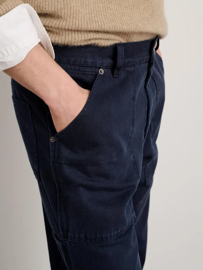 Alex Mill Painter Pant In Recycled Denim Dark Navy Men Pants