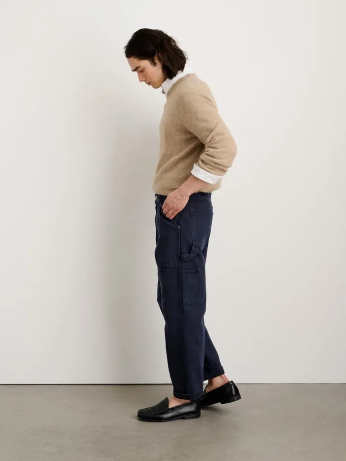 Alex Mill Painter Pant In Recycled Denim Dark Navy Men Pants