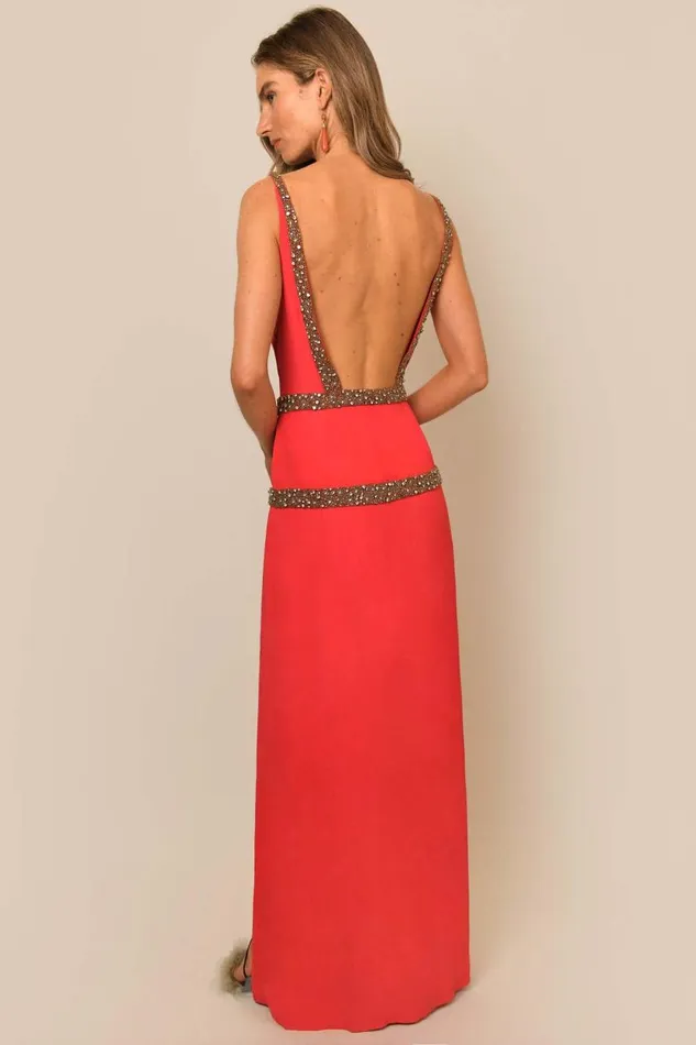 Alexia Red Women RIXO Dresses