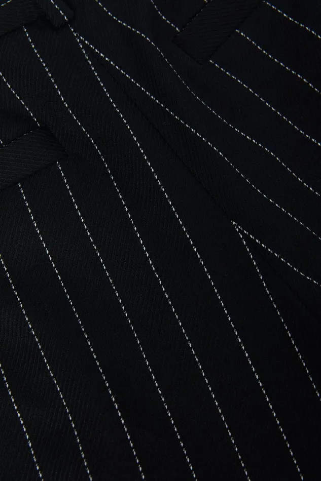 Allanah Pinstriped Trouser Blackecru Women L039Agence Pants Allanah Pinstriped Trouser Blackecru Women L039Agence Pants