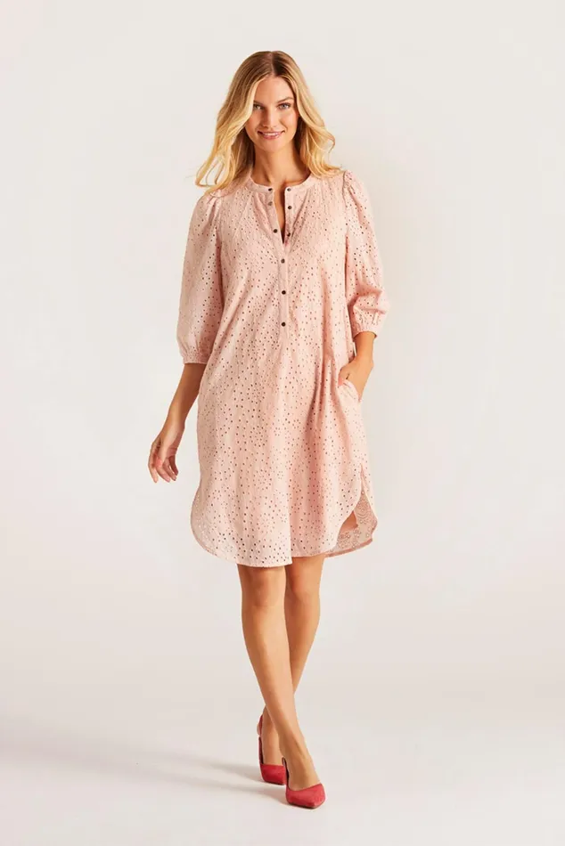 ALLIS DRESS 14915 205 Soft Rose 205 Women IN FRONT DRESSES