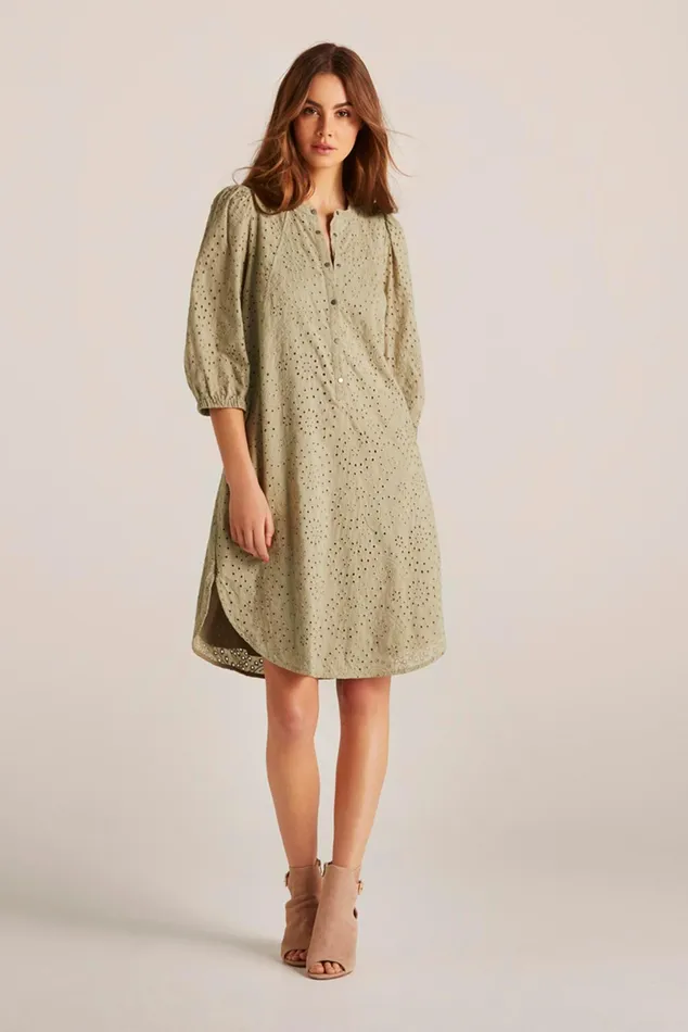 ALLIS DRESS 14915 615 Green 615 Women IN FRONT DRESSES