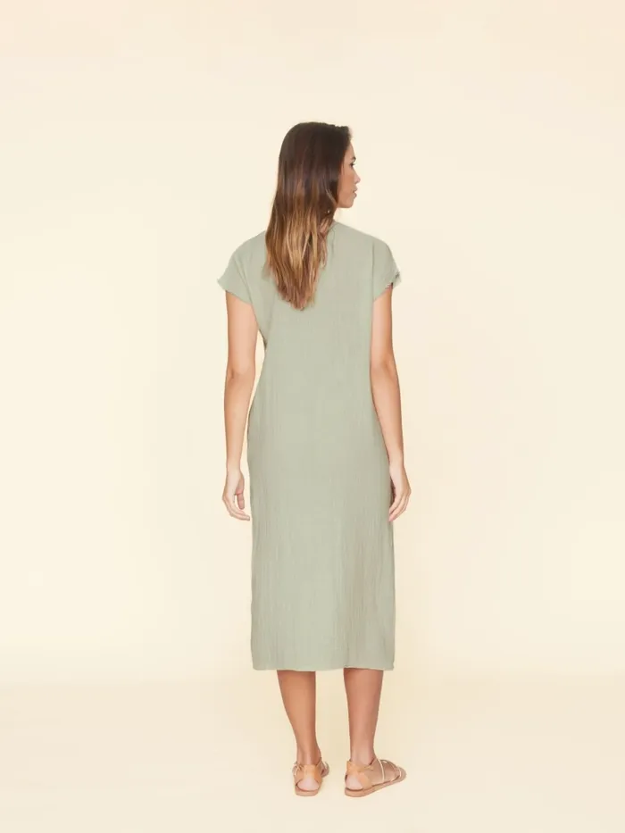Aqua Grey Drue Dress Women Dresses XRENA Aqua Grey Drue Dress Women Dresses XRENA