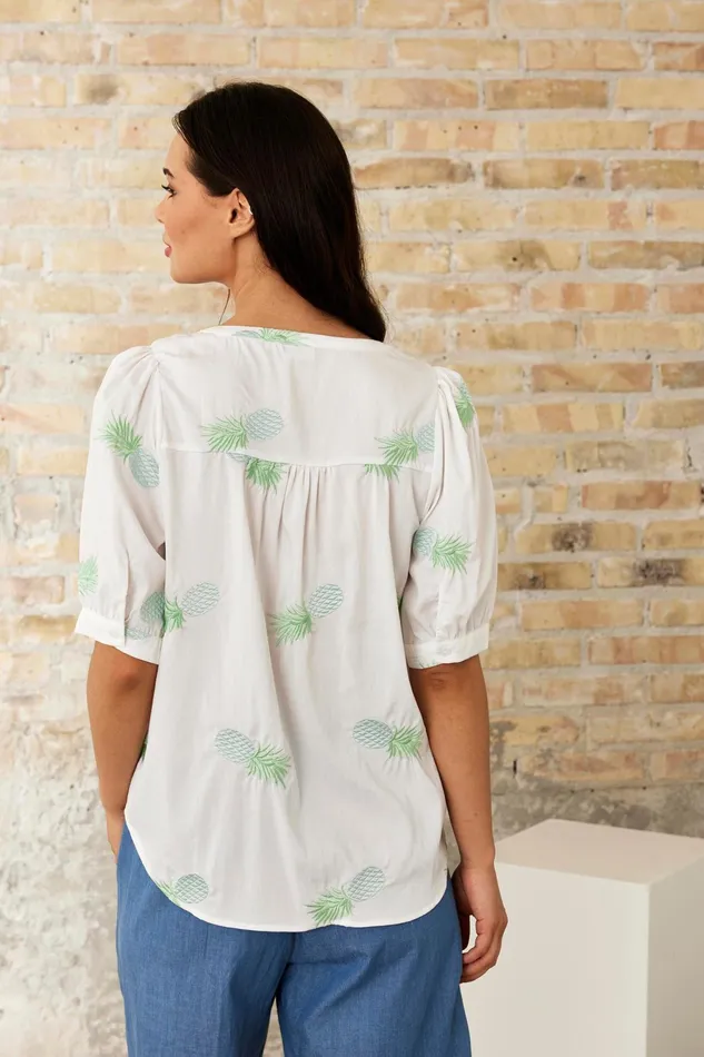 ARIEL SHIRT 16217 020 Off White 020 Women IN FRONT BLOUSES SHIRTS