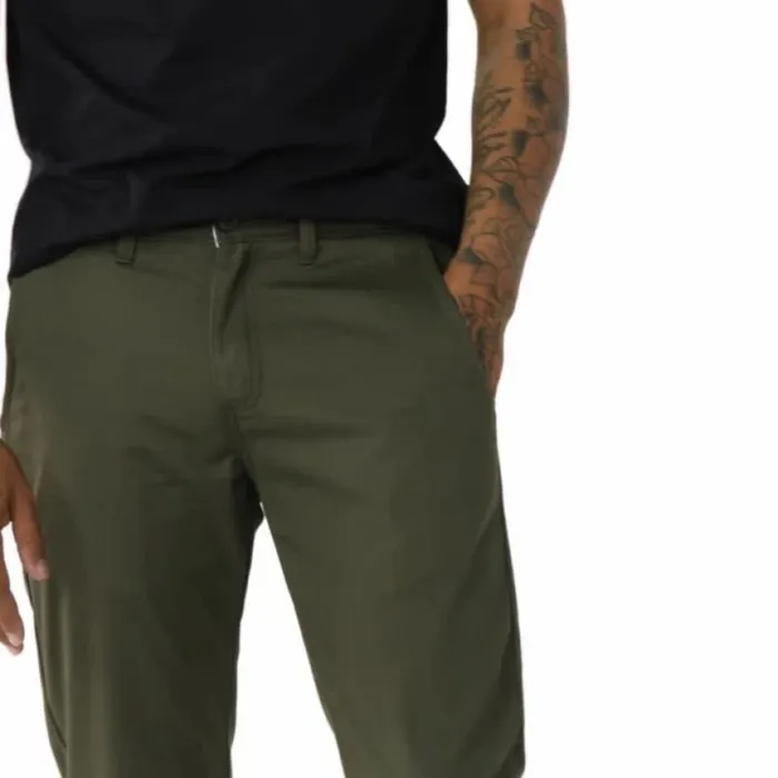 Authentic Chino Stretch Pant Grape Leaf Pants and Denim Vans Men Authentic Chino Stretch Pant Grape Leaf Pants and Denim Vans Men