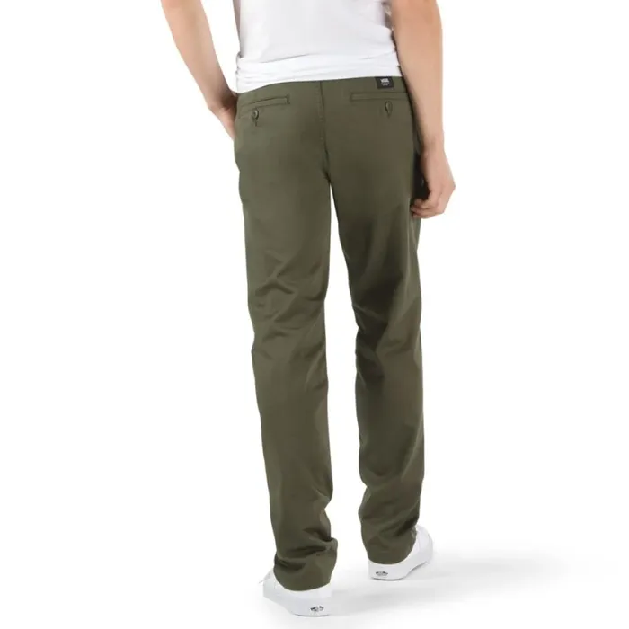 Authentic Chino Stretch Pant Grape Leaf Pants and Denim Vans Men Authentic Chino Stretch Pant Grape Leaf Pants and Denim Vans Men