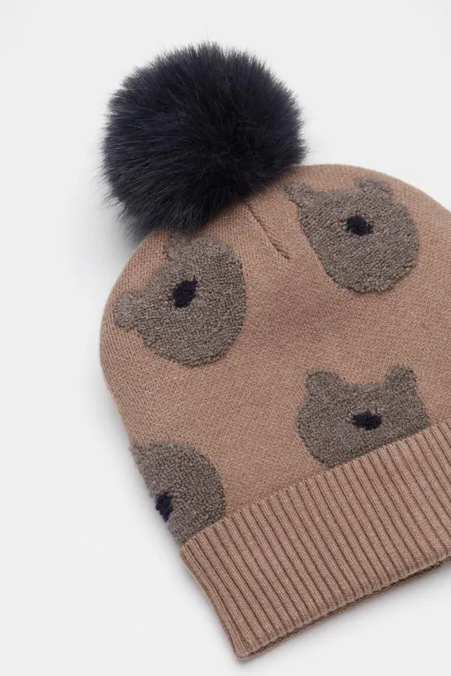 Baby Beanies Seed Heritage Mini Bear Beanie Multi