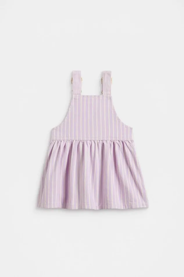 Baby Dresses Seed Heritage Logo Pinafore Soft Lilac