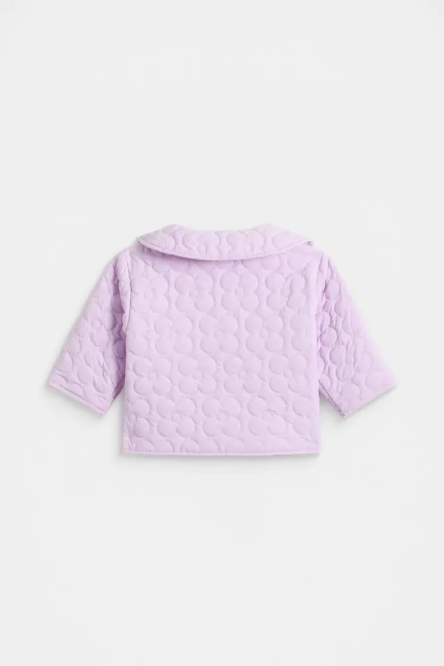Baby Jackets and Vests Seed Heritage Quilted Jacket Soft Lilac