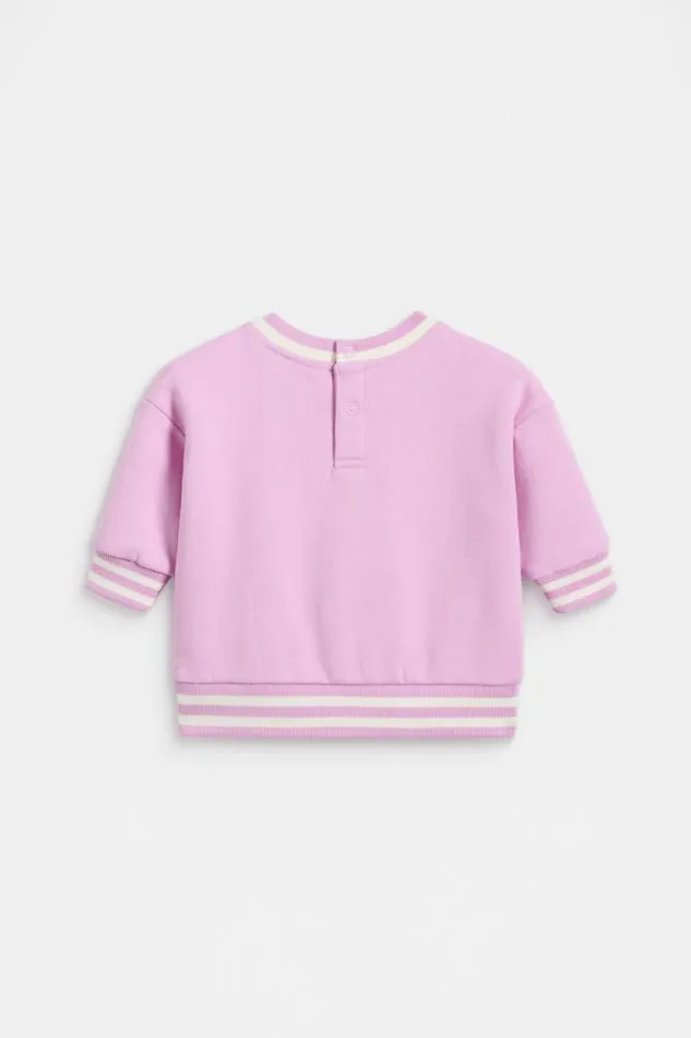 Baby Knitwear and Sweaters Seed Heritage Core Logo Sweat Fairy Floss