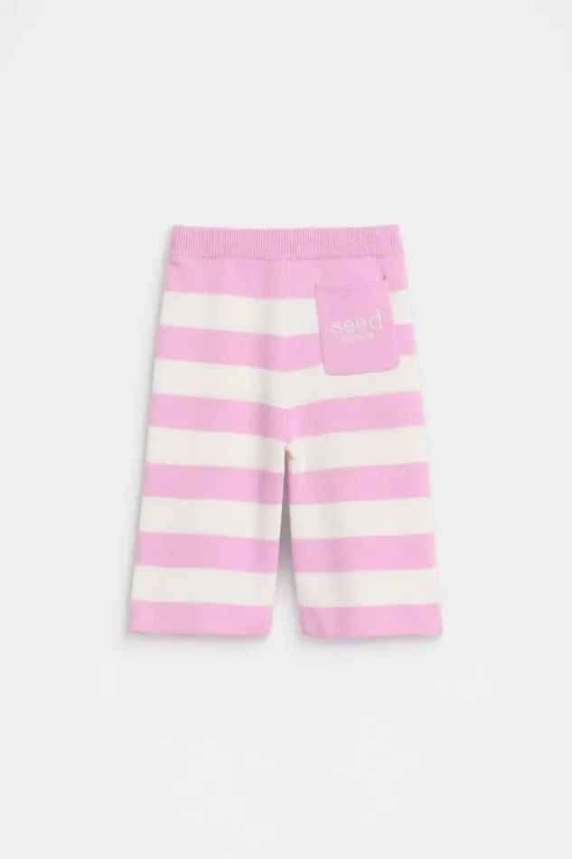 Baby Knitwear and Sweaters Seed Heritage Essential Knit Pant Fairy Floss
